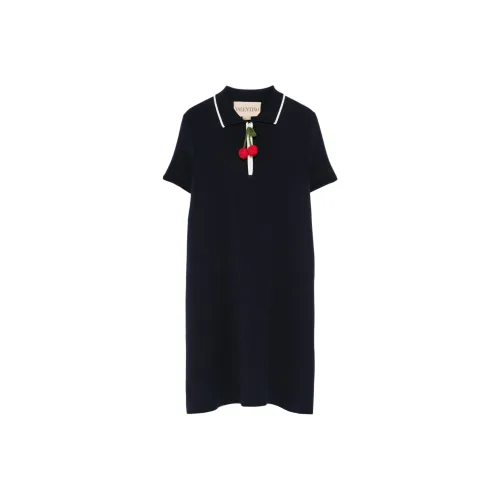 Valentino SS25 Короткий рукав Платье Женское