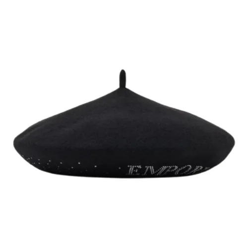 EMPORIO ARMANI Шерпова шапка Женская Черная