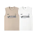 [100% cotton Breathable] Песочный цвет (B Bat Letter) + Белый (B Bat Letter)