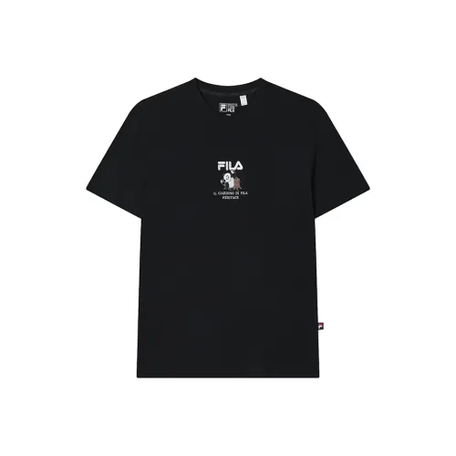 Fila Heritage Глубокий Черный Мужская Футболка