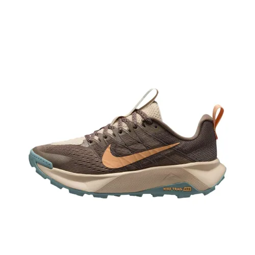 Nike Wildhorse 10 Устойчивые к истиранию Дышащие Низкие Беговые кроссовки Женские Темно-коричневые