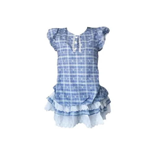 TASTILY Женские Платья с Короткими Рукавами