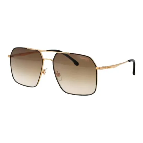 CARRERA Нержавеющая сталь Металл Ацетат Aviator Солнцезащитные очки Унисекс Черный