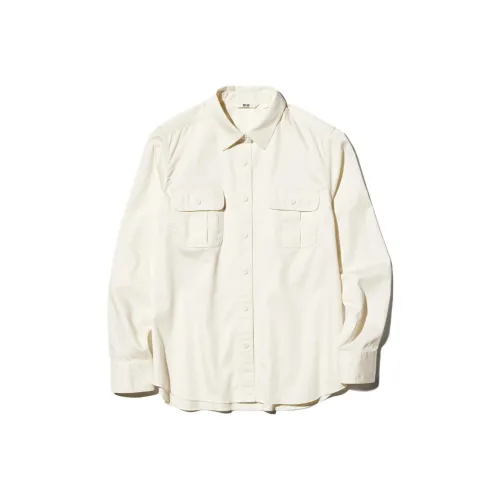 UNIQLO Сливочный Женские Рубашки