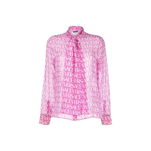 VERSACE Фуксия Женские Рубашки