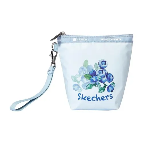Skechers LeSportsac Коллаборация Ткань Кошелек для монет клатч унисекс Черника