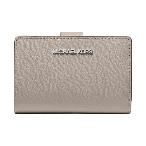 MICHAEL KORS Кожа Кошелек Средний Унисекс Pearl Gray