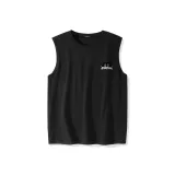 [Спорт 100% хлопок] Черный (Mk Веселье Кошка Логотип на груди)