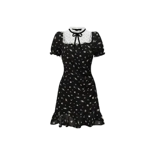 ONE PASS STUDIO Короткий рукав Платье Женское