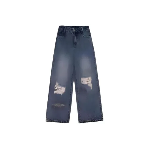 COHX Синие Женские Джинсы