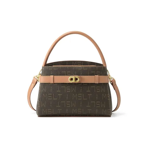 MashaLanti PVC Сумка Kelly Сумка через плечо Сумка для женщин Кофейно-чайный коричневый