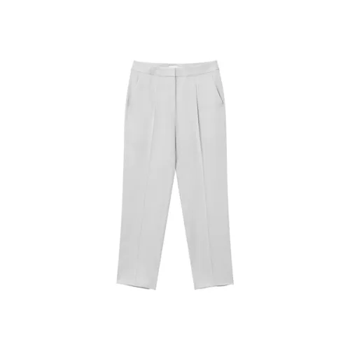 OVV Жемчужно-серые Женские Повседневные Брюки