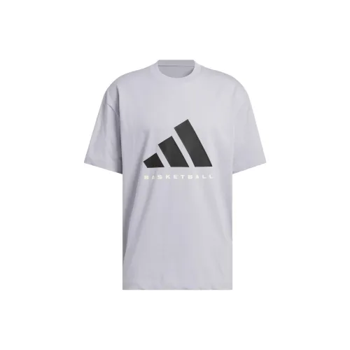 Adidas Баскетбол SS25 T Рубашка Унисекс