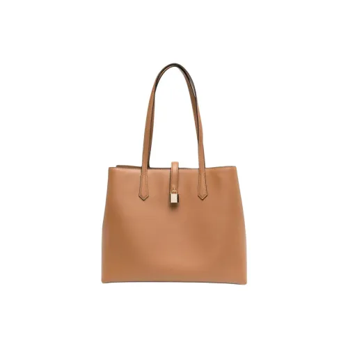 Karl Lagerfeld Телячья кожа Тоут Сумка Сумка для покупок Сумка на плечо Средний Женская Коричневая