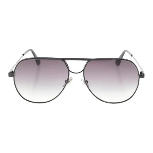 Golden Goose Металл Aviator Солнцезащитные очки Унисекс Черный