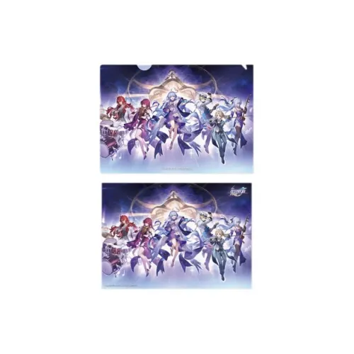 MIHOYO Honkai Star Rail Тематическая коллекция папка плакат набор мерча по IP