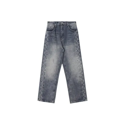 BANKONGSHAN Синие Унисекс Джинсы