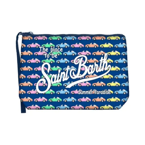 MC2 SAINT BARTHELEMY Бутилка Резина Стирол Клатч Женский Синий