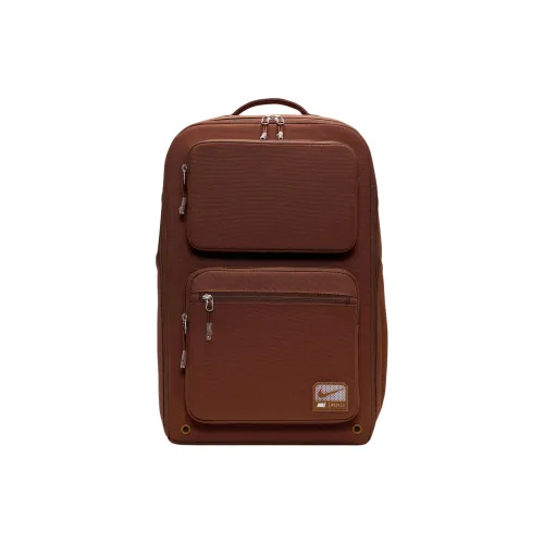 nike Полиэстер Рюкзак Unisex Light Английский язык Коричневый