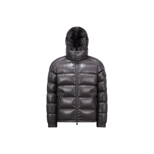 Moncler Maya Series Moncler Maya С капюшоном Короткий пуховик Down Jacket Мужской Темно-серый