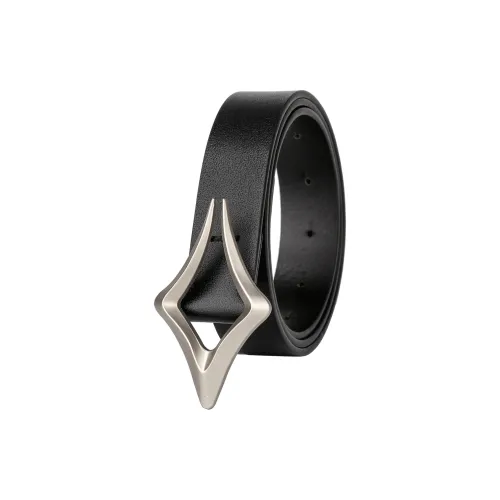 JINDUN Ремни из крупнозернистой текстуры коровьей кожи женские 2,8 см