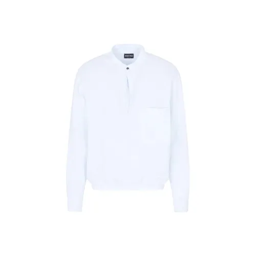 GIORGIO ARMANI Белые Мужские Рубашки