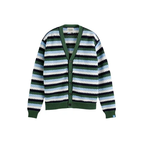 Scotch&Soda Шалфейный Зеленый Мужской Трикотаж