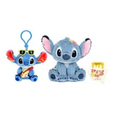 Стич Многоцветный Брелок + Стич The Strange Милый Кукла + Поздравительная Открытка