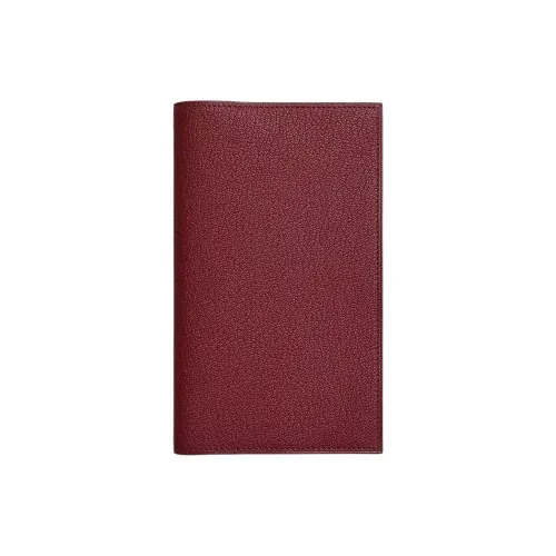 HERMES Vision II Simple Mysore Овчина Путешествие Мешок для хранения Женские 55 Руж H HERMES Красный