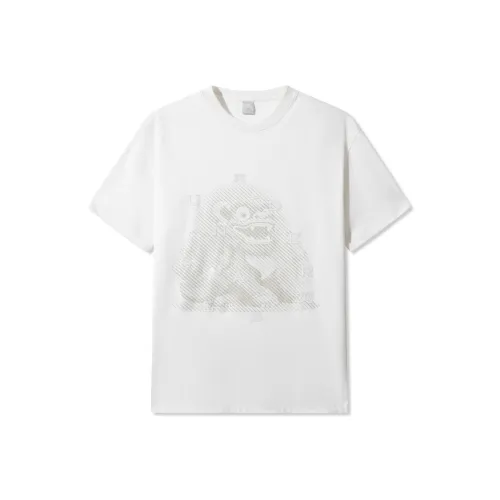 Cabbeen Экрю Мужская T-рубашка