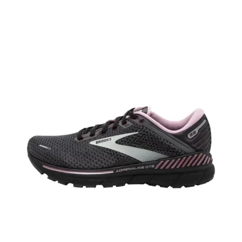 Brooks Adrenaline GTS 22 Устойчивые к истиранию Низкие Беговые кроссовки Женские Черные