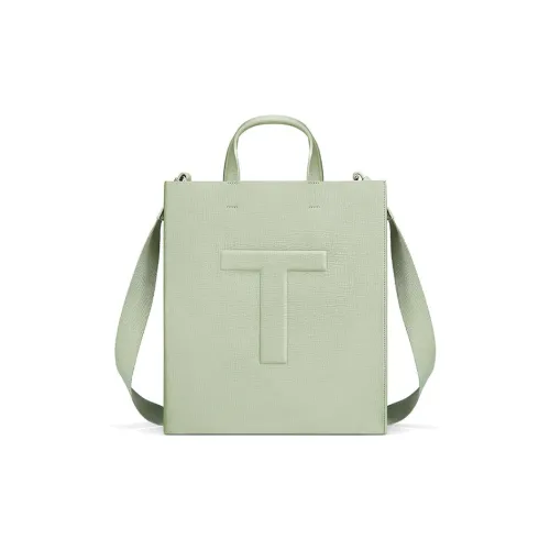 TUPLUS Сумка через плечо из коровьей кожи большая женская сумка однотонная