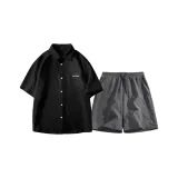 Black (Y Lucky Line Chest Logo) + Dark Gray (Y Lucky Line Pants Front Lower Logo)  
Черный (Y Lucky Line Логотип на груди) + Темно-серый (Y Lucky Line Логотип на переднем нижнем участке штанов)