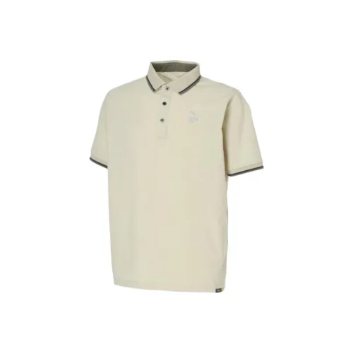 PUMA Бежевый Мужской Поло