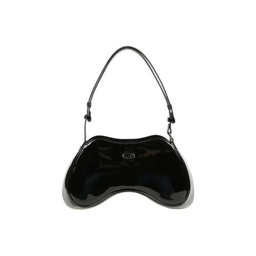 DIESEL PU (полиуретан) Одно плечо Сумка Женская Черная