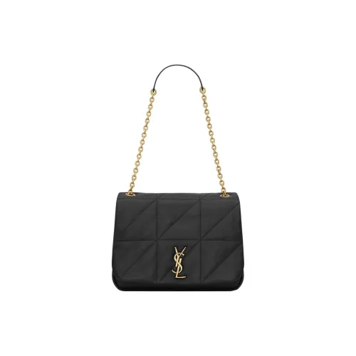 SAINT LAURENT Jamie Sheepskin Сумка через плечо сумка среднего размера женская черная