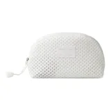 Белый сетчатый мешок для хранения макияжа - средний размер