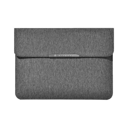 Dwiray ПУ (полиуретан) Сумка для ноутбука Унисекс Бизнес Серый