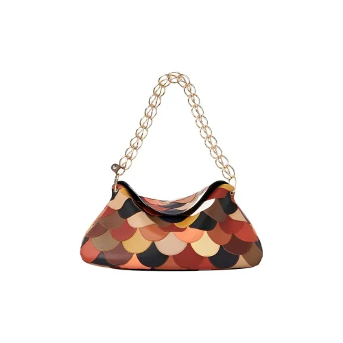 Chloe Juana Коровья кожа Одно плечо Сумка Средний Женские Многоцветный