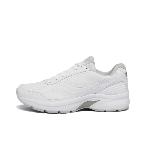 Saucony Omni Walker 3 Устойчивый к истиранию Низкий Топ Повседневная обувь Мужская Белая