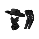 Чёрный набор из трёх предметов