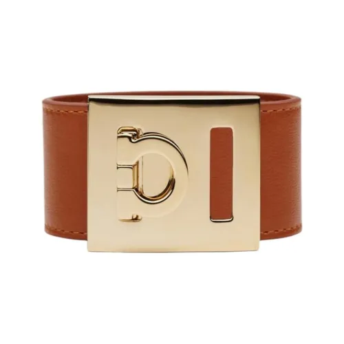 FERRAGAMO Телячья кожа Браслеты Женские Коричневый