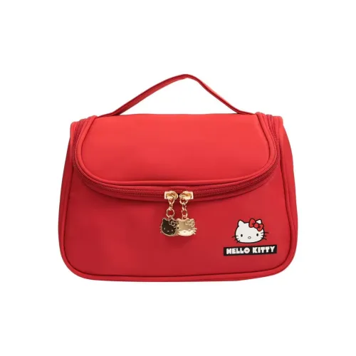 Sanrio Polyester Travel Storage Bag Women's Red