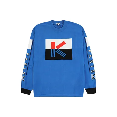 KENZO Мужские синие футболки