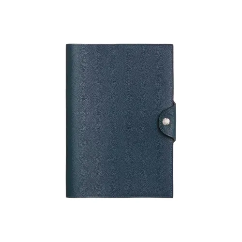 HERMES Ulysse Телячья кожа Защитный чехол Стандартный Унисекс 7P BLEU Немецкий размер (DE) Пруссия Прусский синий