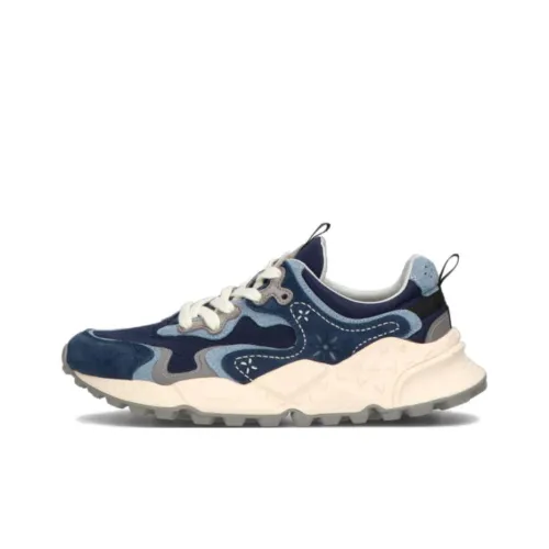 FLOWER MOUNTAIN Низкий топ Повседневная обувь Мужская Синяя