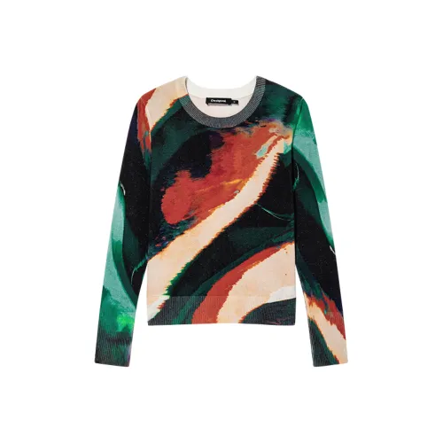 Desigual Многоцветный Женский Трикотаж