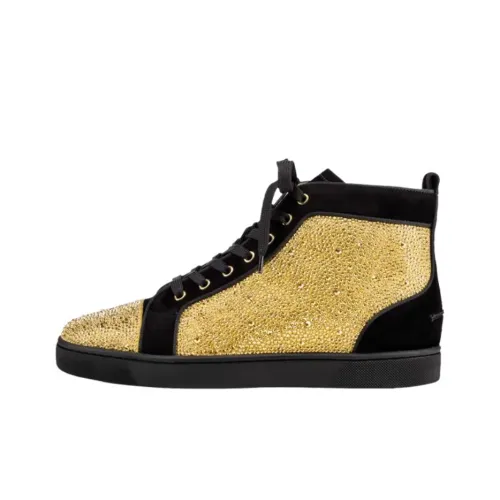 CL Louis High Топ Скейтборд Кроссовки Женские Золотые