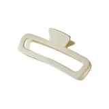 Премиум матовый текстура акула, нижняя заколка - молочно-белый