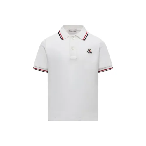 MONCLER Белый Детское Поло